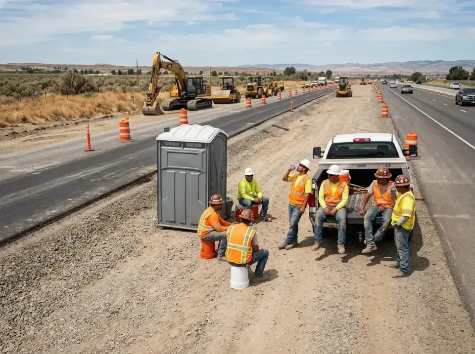 highway-road-construction-crew-007 — frequently asked questions, Porta Potty and Restroom Rentals in Rose Hills, CA